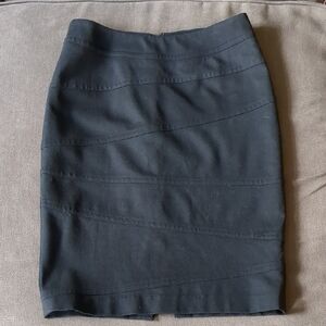 INC International Concepts Black Pencil Skirt